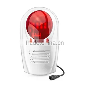 Wireless Flashing Indoor Flash Siren Strobe Siren for KERUI Alarm System Alarm Siren Burglar Siren thumbnail-6