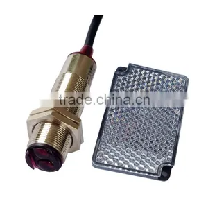 M18 Retro-reflective Photo Sensor Switch, Reflector Photo Switch Sensor, AC Reflective Photo Switch Sensor (IBEST) thumbnail-2