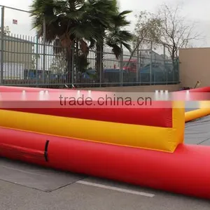 Dual Lane Human Hamster Ball Inflatable Race Track Challenge for Sale thumbnail-4