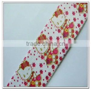 1.5 Inch Wide Custom Double Side Printed Polyester Webbing Band thumbnail-1