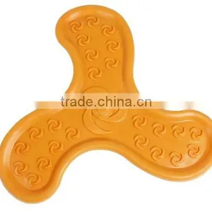 Funny and Cute Dog TPR Frisbee Pet Training Toy Dart Shape thumbnail-2