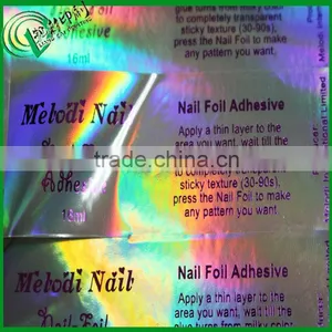 Qualified Label Hologram Logo for Cosmetic Bottle/jar thumbnail-1