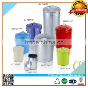 2016 Promotional Galvanized Round Metal Countertop Compost Bin thumbnail-3