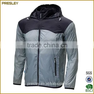 Wholesale Price Light Contrast Color Long Sleeve Protecting Men's Jacket thumbnail-2