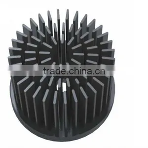 LED Anodizing Round Aluminum Cold Forging Heatsink thumbnail-1