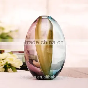 Colored Glass Vases Home Decoration thumbnail-6