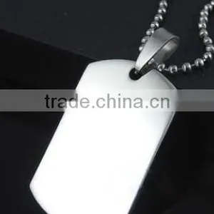 Low Price Dog Tag Pendant Hot Sales Customize Fashion Dog Tags High Quality Blank Dog Tags thumbnail-1