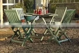 Solid Wood Outdoor / Garden Furniture Set - Balcony Set thumbnail-2