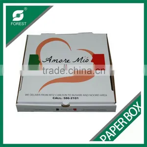 HIGH END OFFSET PRINTING E FLUTE PIZZA BOX thumbnail-2