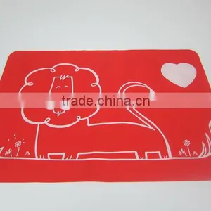 Custom Silicone Baby Placemat Kids Silicone Placemat thumbnail-4