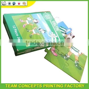 12pcs Custom Kids Mini Jigsaw Puzzle Games thumbnail-4