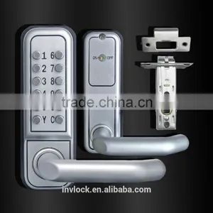 Combination Lock Mechanical Code Door Keyless Door Lock Handle Lock Push Button Lock thumbnail-2