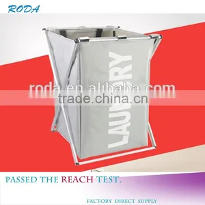 MuJi China Wholesale Waterproof Oxford Cloth Laundry Basket, Dirty Basket,collapsable Basket thumbnail-1