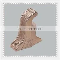 Single Plastic Side Wall Mounted Curtain Rod Bracket thumbnail-1