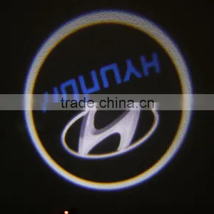 CE Certificate Custom 12V Lamp Wireless Ghost Shadow Light Led Car Door Logo Projector for Hyundai Sonata thumbnail-4