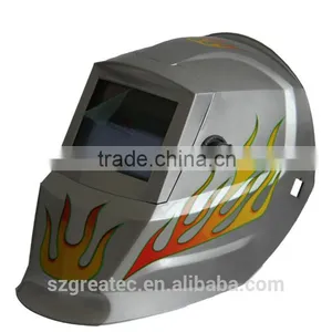 LYG-5522A Fire Design Have 5 Different Color Industrial Safety Auto Darkening Welding Mask thumbnail-2