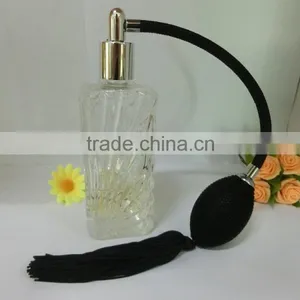 Simple Glass Perfume Bottle With Atomizer thumbnail-2