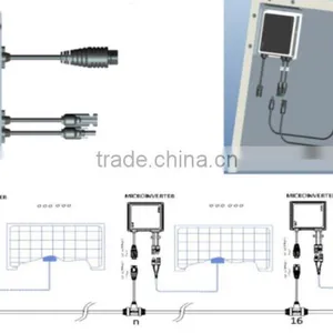 250w on Grid Micro Inverter for Grid Tie Solar Home System G83 thumbnail-4