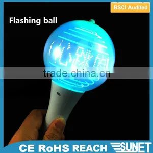 Interior Decoration Plastic Led Lights Ball Message Stick thumbnail-1