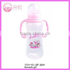 Free Sample Baby Water Bottle With Straw and Handle thumbnail-2