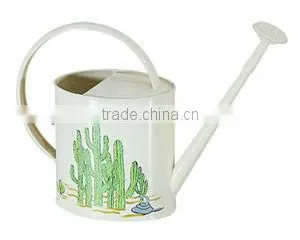 Indoor or Outdoor Metal Watering Can With Handle thumbnail-1