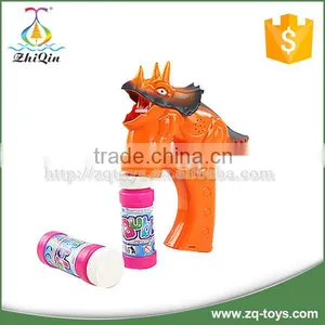 New Design Dinosaur Shape Plastic Soap Bubble Water Gun Toy thumbnail-4