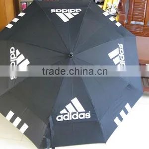 Durable Promotional Fiberglass Windproof Golf Umbrella thumbnail-1
