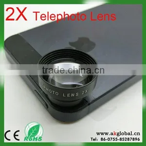 Universal Magnetic 2X Metal Zoom Telephoto Phone Magnetic Lens for IPhone 5 thumbnail-3