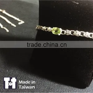 925 Byzantium Spar Sterling Silver Bracelet Customized Jewelry thumbnail-2
