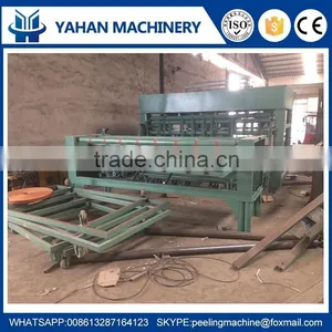 Wood Log Peeler Line, Wood Working Machine , Veneer Peeling and Cutting in One Machine thumbnail-4