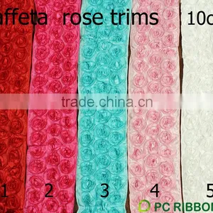 2015 Best Sale Taffeta Rose Trims Ribbon thumbnail-1