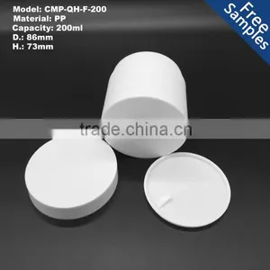 200ml PP Double Wall Container for Cosmetic Packaging,200g Plastic White PP Jar thumbnail-3