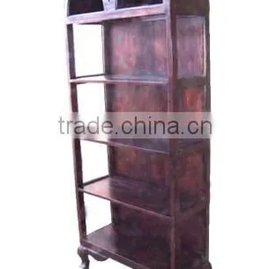 Double Dome Book Shelves With Glass thumbnail-1