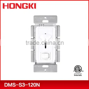 ETL,CETL 120V Incandescent LED /CFL Single Pole Three Way 700W Light Dimmer Switch thumbnail-1