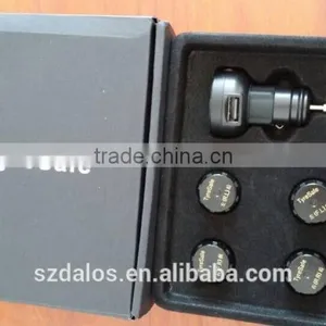 TPMS Tyre Pressure Monitoring System With 4 External Sensors Cigarette Lighter thumbnail-6