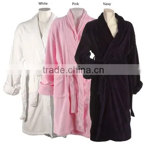 2016 New Design Fluffy Hotel Quality Western Bathrobe Made in China thumbnail-1