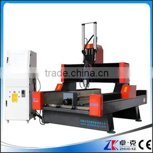 4 Axis Hybird Servo Motor Heavy Duty Stone CNC Router ZK-9015 900*1500MM With 5.5KW Water Cooling Spindle&Air Cylinder thumbnail-1
