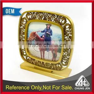 Souvenir Cheap Bronze Zinc Plated Metal Alloy Picture Frames thumbnail-1