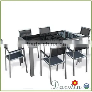 Glass Dining Table Furniture Dining Sets Table and Chairs thumbnail-1