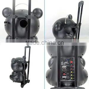 Beautiful Design Plastic Portable Speakers With Light and RC thumbnail-6