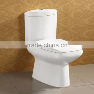 Luxury Wash Down Two Piece P-Trap Toilet thumbnail-5