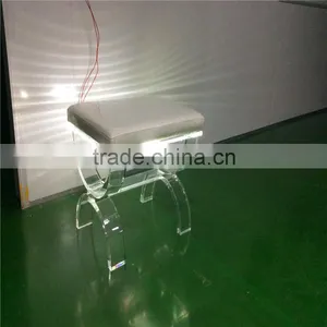 Acrylic Bar Stools Clear for Wholesale thumbnail-1
