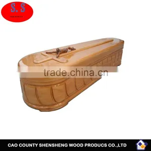 Cheap Chinese Solid Italy Coffin thumbnail-1
