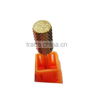 Spring Hot Tungsten Steel Grinding Head Tool Nail Drill Bit Gold Plated for Nail Art Polish Machine Nail Tools Styling Tools thumbnail-2