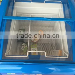 Mini Display Freezer for Ice Cream 150L With CE thumbnail-4