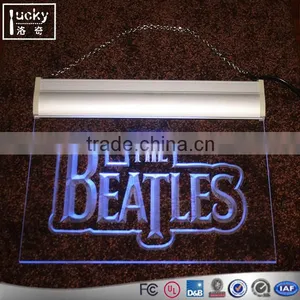 Plexiglass Led Sign Lit and Custom All Kinds Led Edge Sign Wholesal Acrylic Slim Light Box thumbnail-1