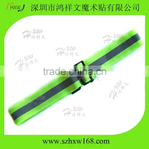 Light Weight Fully Adjustable High Visibility Reflective Elastic Running Belt thumbnail-5