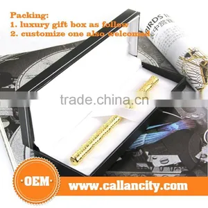 Luxurious Custom Shape Gold Diamond Pen &engraved Gold Pens thumbnail-6