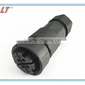 IP67 Field Assembly 4 Pin Screw Terminal Cable Connector thumbnail-2