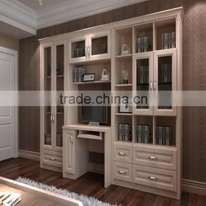 Customized Wooden Library Furniture thumbnail-4